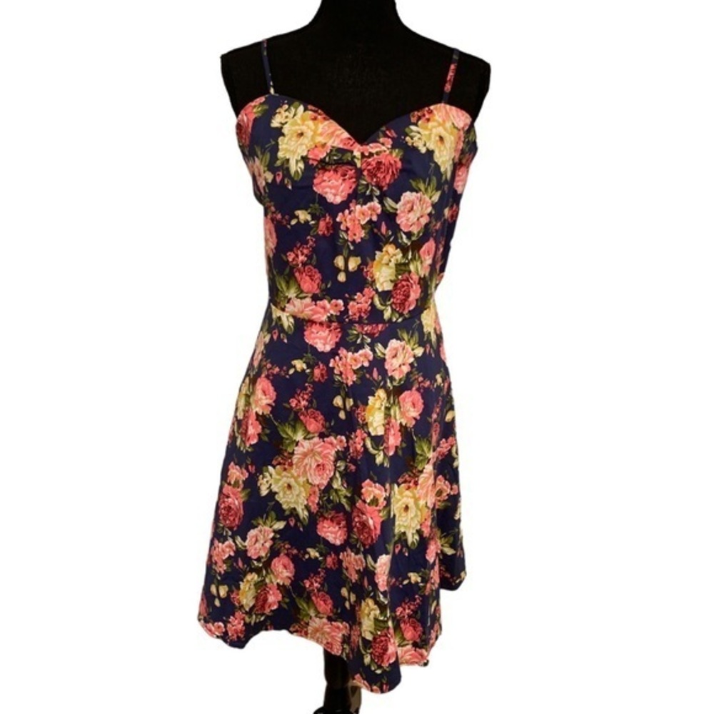 NWT Sundress‎ Floral Print with Blue, Pink. Green Size XXXL